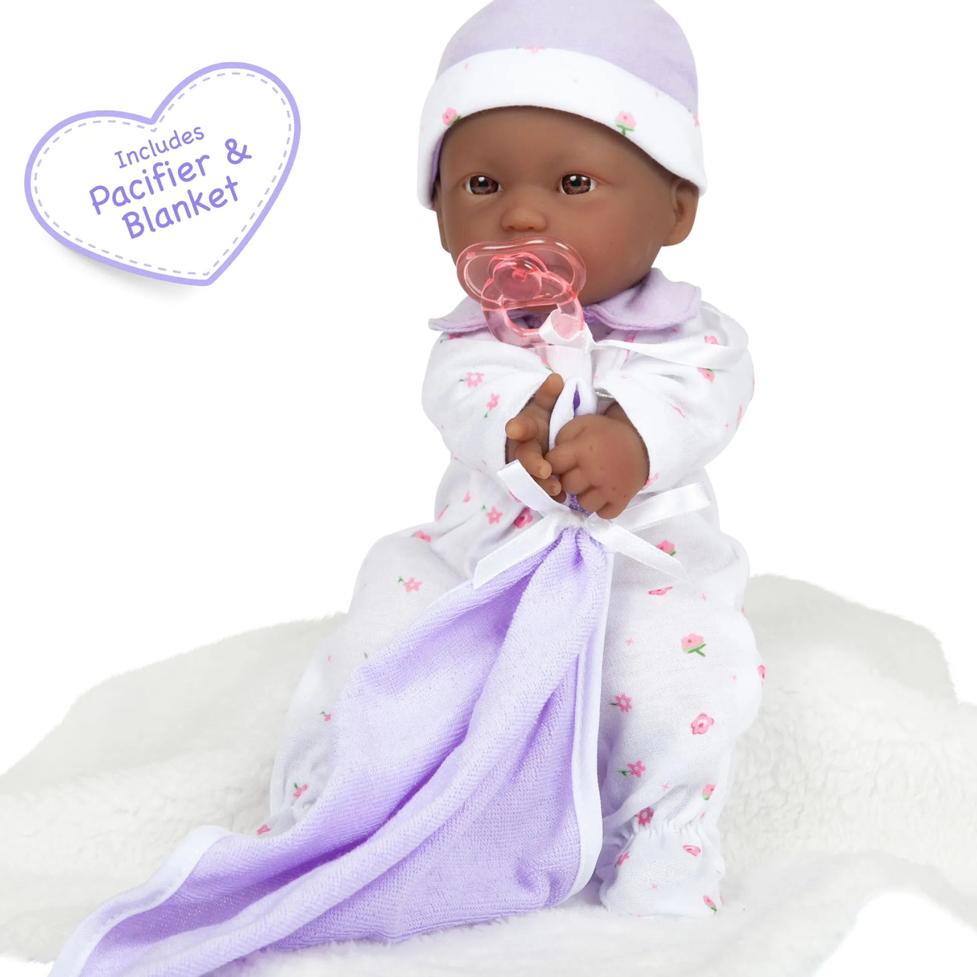 Educators Resource JC Toys 11 inch La Baby Soft Doll - Bright Sparkling Eyes* Social & Emotional Skills|Baby Dolls