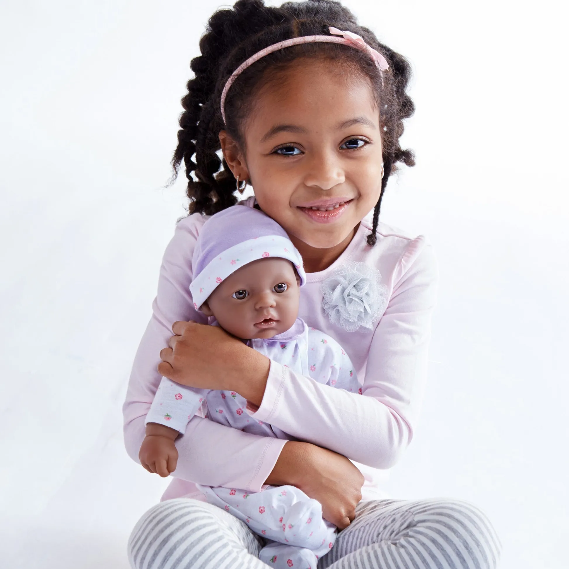 Educators Resource JC Toys 11 inch La Baby Soft Doll - Bright Sparkling Eyes* Social & Emotional Skills|Baby Dolls