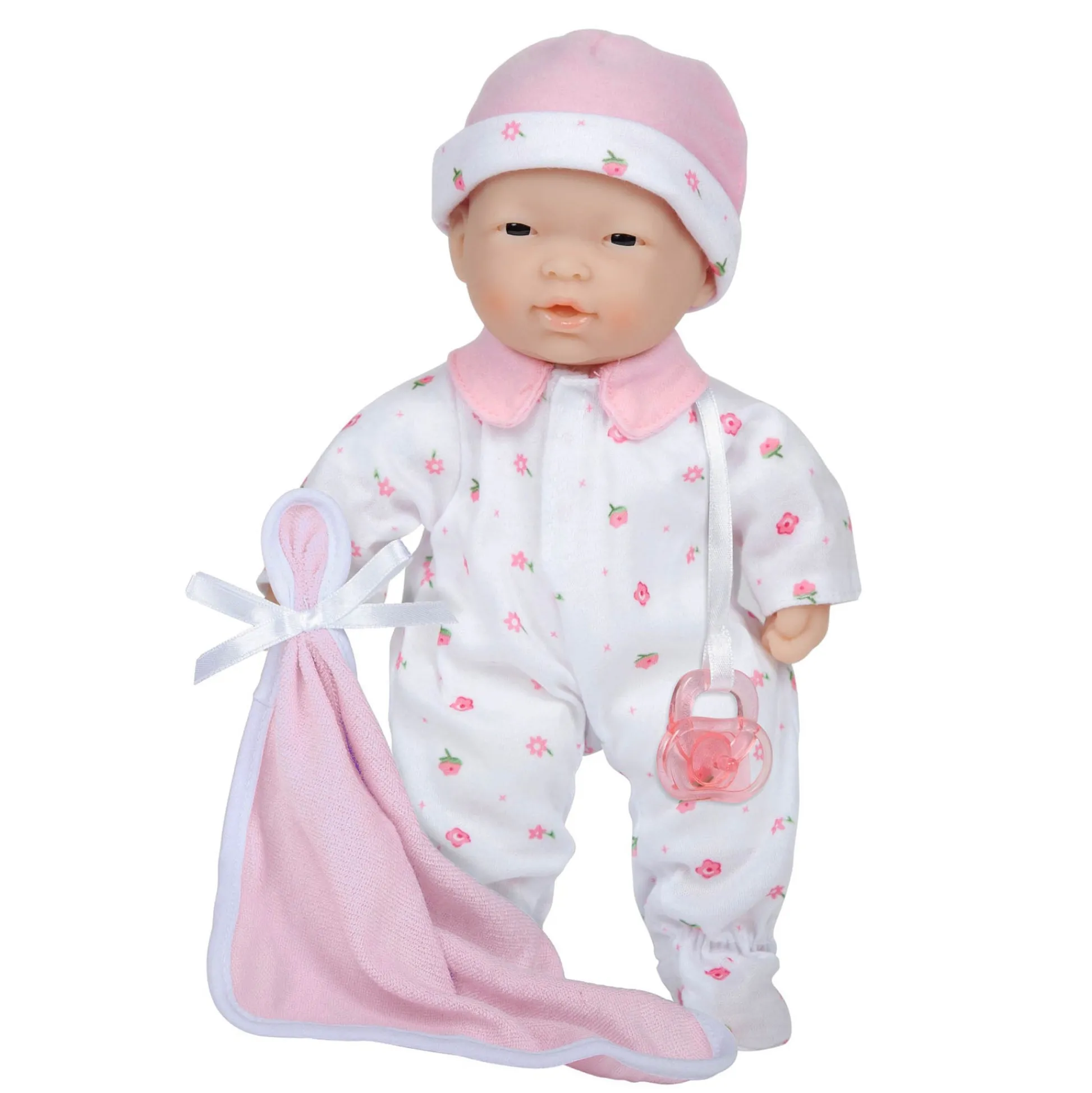 Educators Resource JC Toys La Baby - 11-inch Soft Baby Doll with Pink Outfit and Accessories* Baby Dolls|Stuffed Animals & Plush Toys