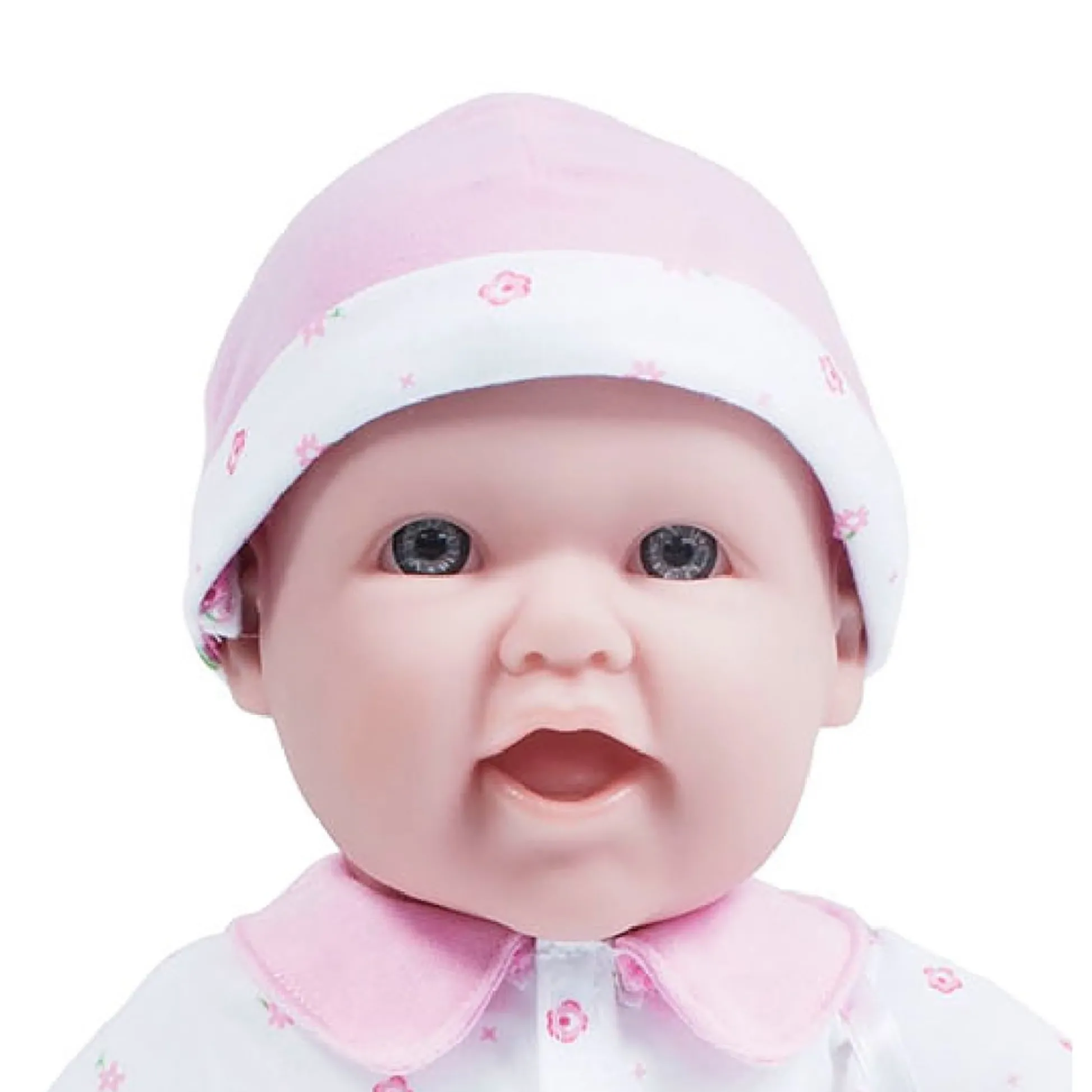 Educators Resource JC Toys La Baby Soft 16" - Pink Sleeper with Pacifier* Baby Dolls|Stuffed Animals & Plush Toys