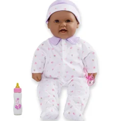 Educators Resource JC Toys La Baby Soft 16-inch Doll - Purple Outfit with Pacifier* Social & Emotional Skills|Baby Dolls