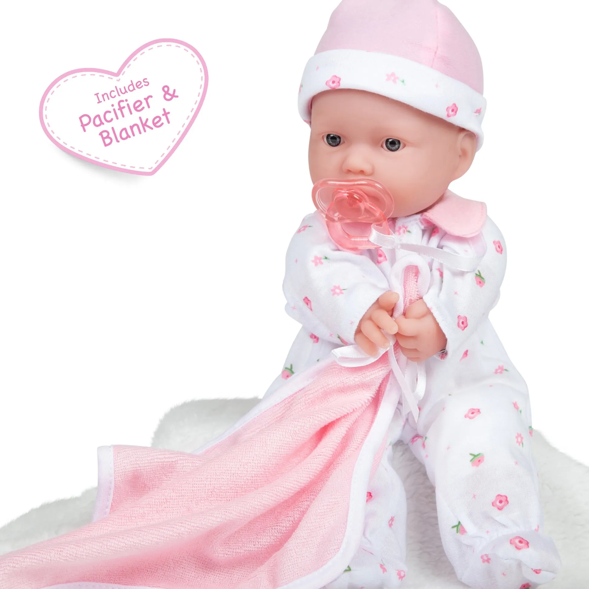 Educators Resource JC Toys La Baby Soft 11-inch Doll - Bright Blue Eyes* Baby Dolls|Stuffed Animals & Plush Toys