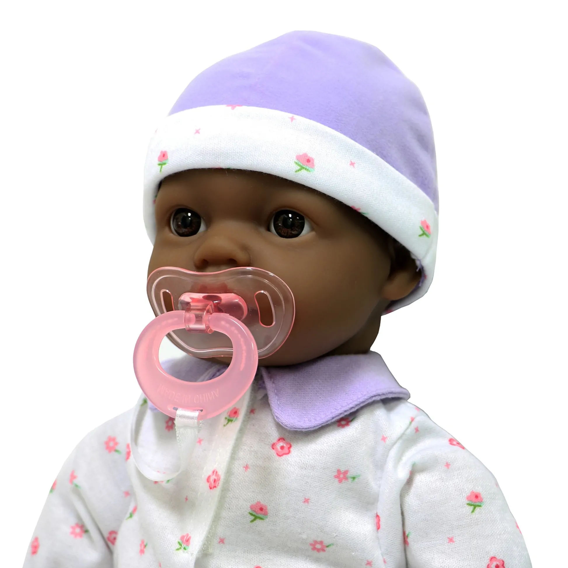 Educators Resource JC Toys La Baby Soft 16-Inch Doll with Purple Sleeper and Pacifier* Social & Emotional Skills|Baby Dolls