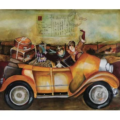 Flat River Group Jennifer Garant Road Trip in France 1000-Piece Premium Puzzle* Puzzles