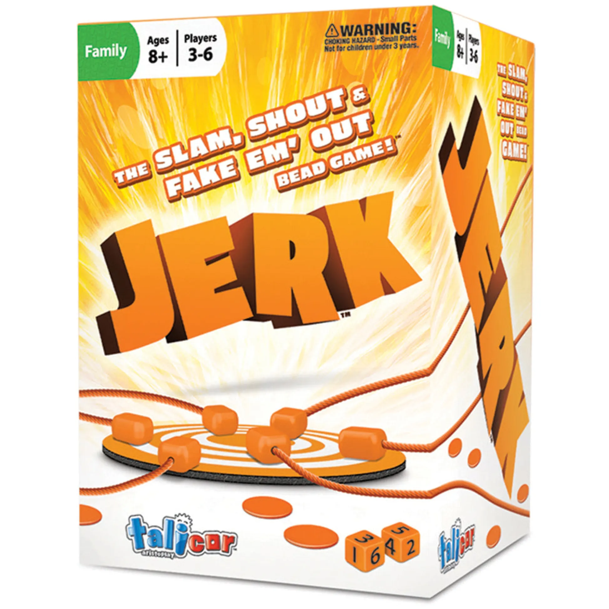 AreYouGame JERK Family Dice Game by Talicor* Family & Entertainments Games