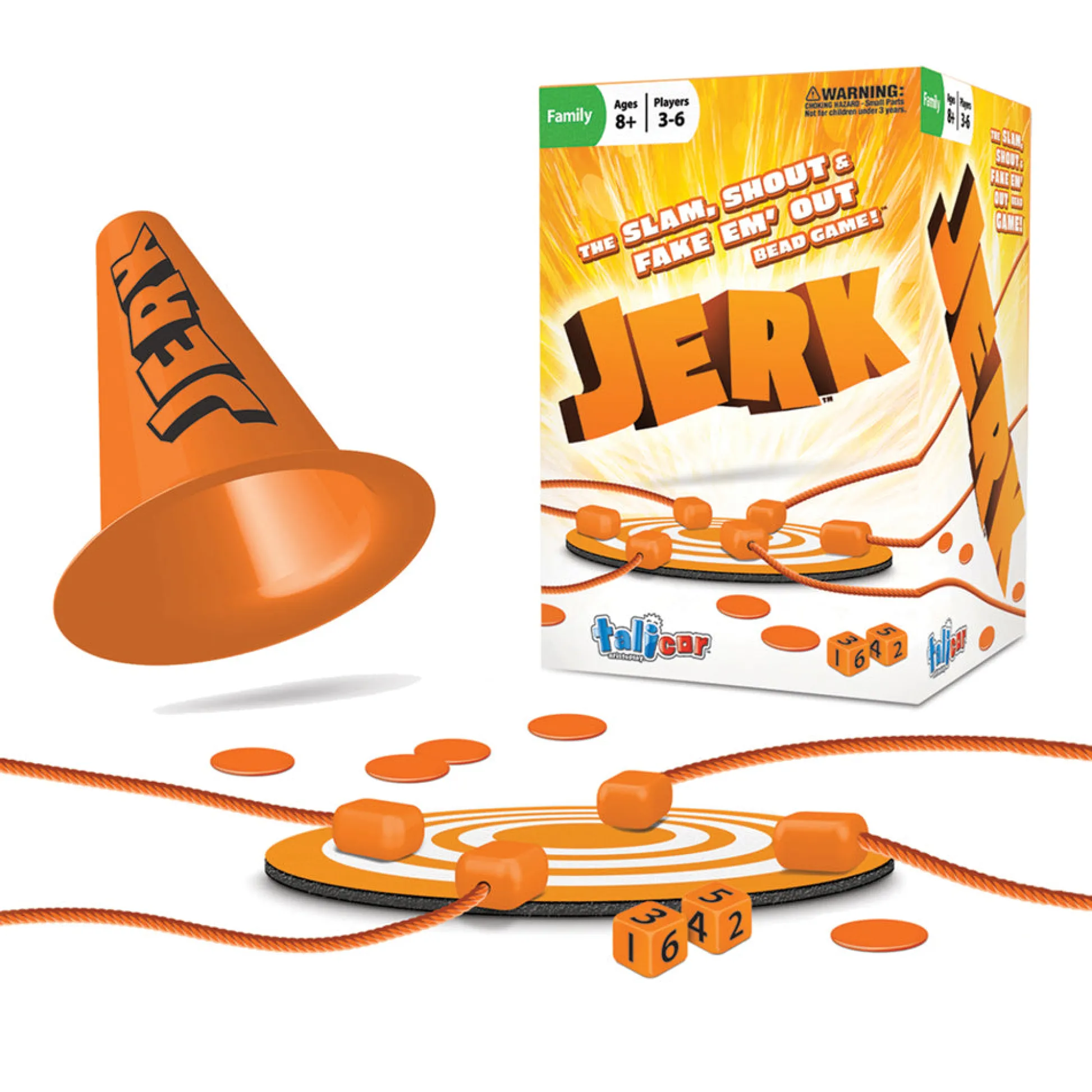 AreYouGame JERK Family Dice Game by Talicor* Family & Entertainments Games