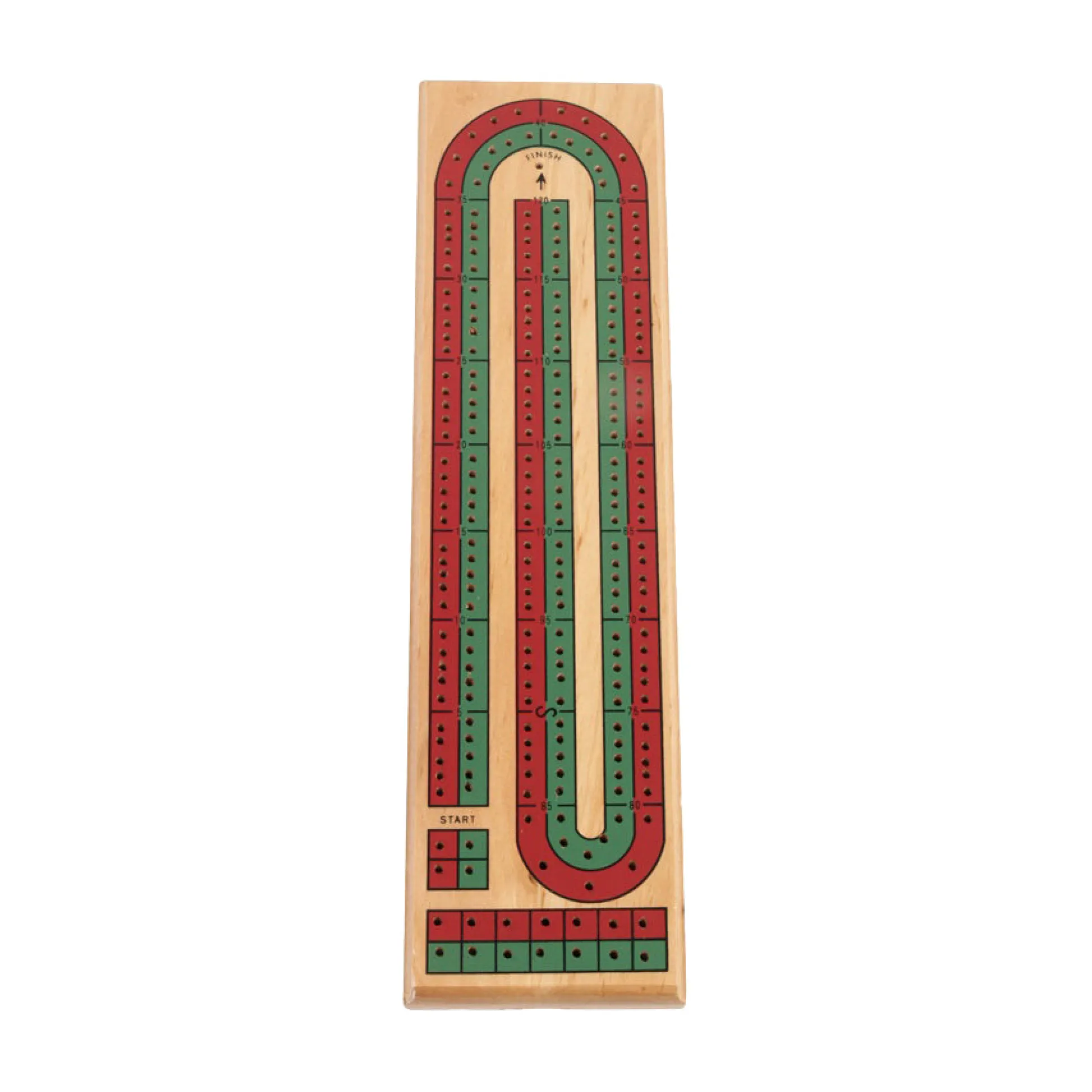 AreYouGame John N. Hansen Co. Classic Game Collection Wood Cribbage Board* Classic Games