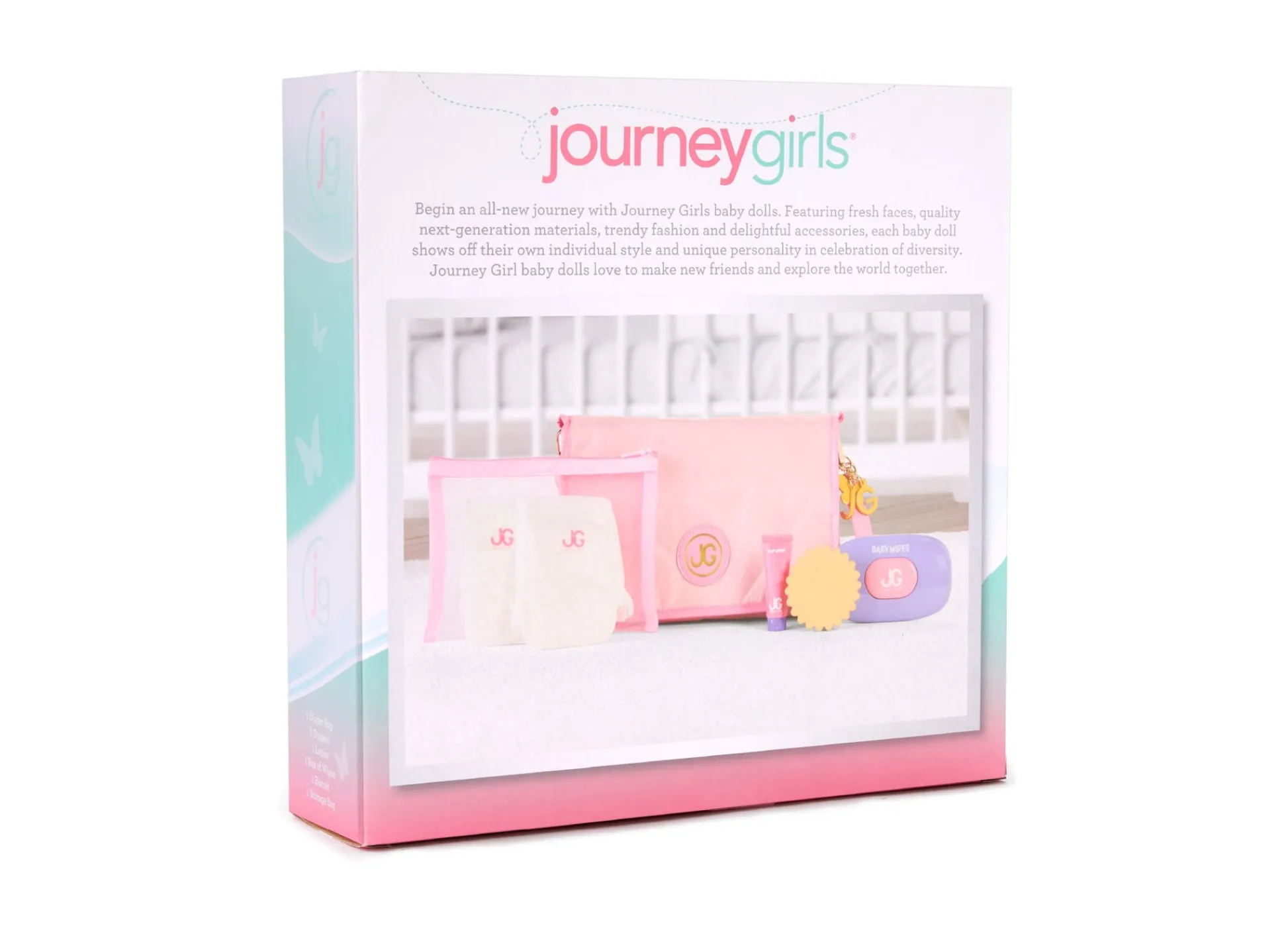 Macy's - Supplier Journey Girls Quilted Designer-Inspired Doll Diaper Bag Playset* Stuffed Animals & Plush Toys