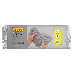 Educators Resource JOVI Crafting Air Dry Clay - Grey 1.1lb Bar, Pack of 3* Clay, Dough & Sand Art