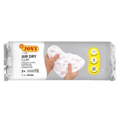 Educators Resource JOVI Natural Air Dry Clay Set - White, 1.1lb Each, Pack of 3* Clay, Dough & Sand Art