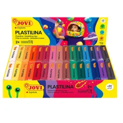 Educators Resource JOVI Plastilina Vegetable-Based Modeling Clay, 30 Bars - Assorted Colors* Clay, Dough & Sand Art