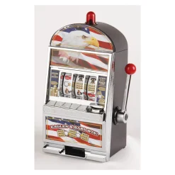 AreYouGame Jumbo Slot Savings Bank with Flashing Lights and Casino Sounds* Electronics