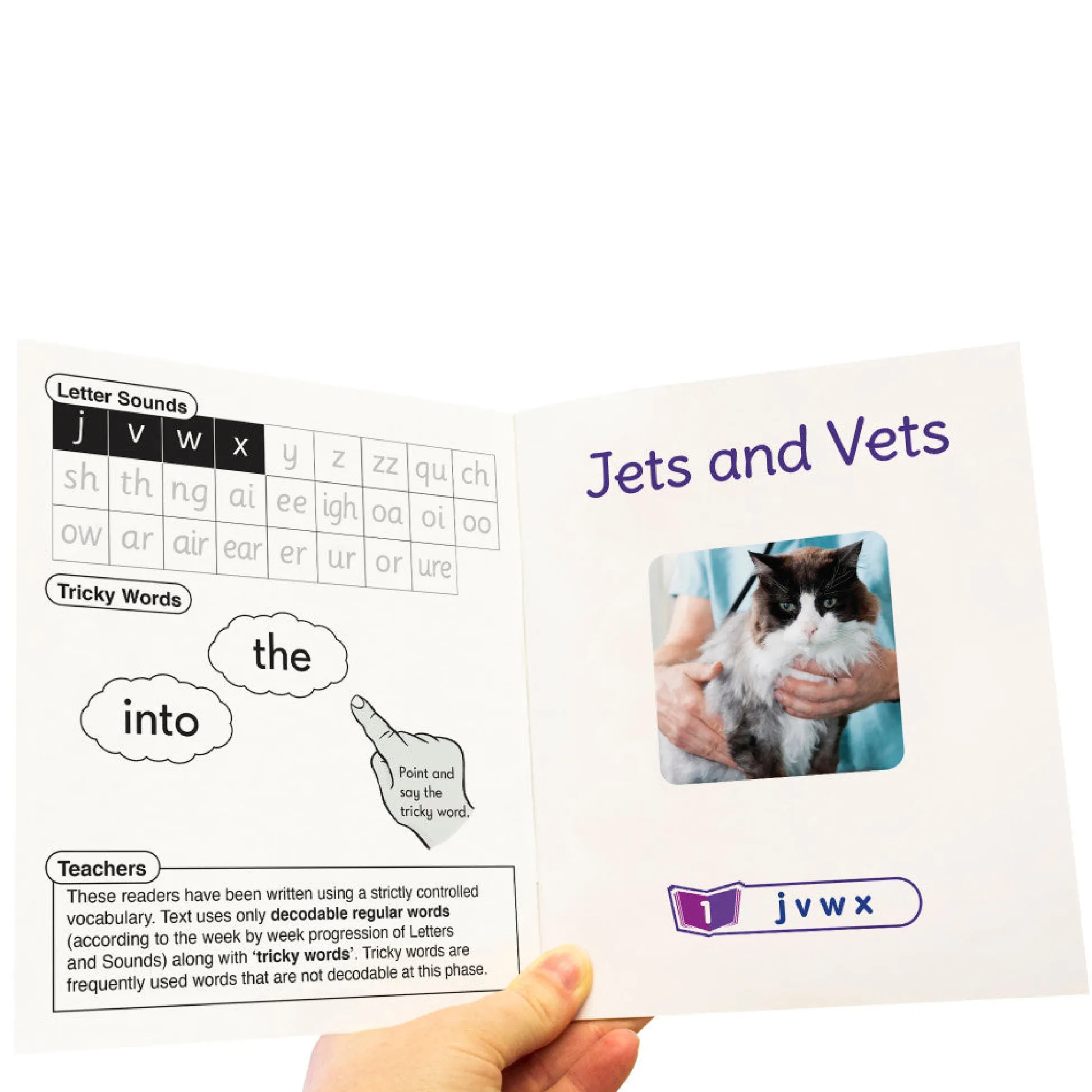 Flat River Group Junior Learning - Letters & Sounds Phase 3 Set 2 - Non-Fiction Educational Learning Set* Reading, Writing & Speech
