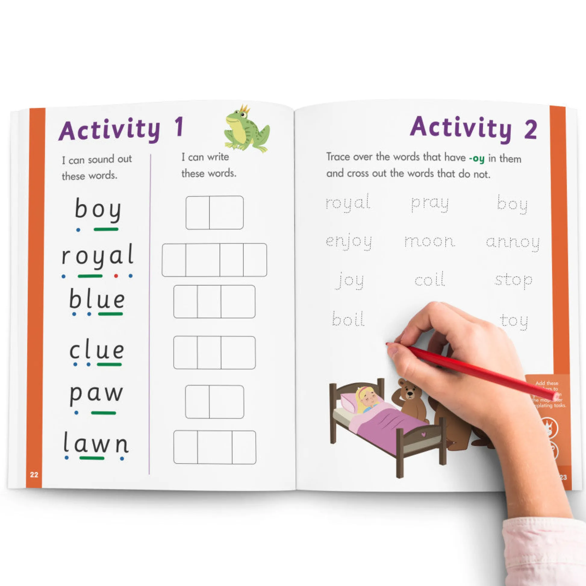 Flat River Group Junior Learning - Phase 5 Vowel Sounds - Educational Workbook*Kids Reading, Writing & Speech|Kids Books