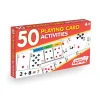 Flat River Group Junior Learning 50 Playing Card Activities Set - Math Skills for Ages 5-6* Math Toys|Math, Counting & Time