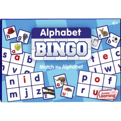 Educators Resource Junior Learning Alphabet Bingo Game - Double Pack* Preschool Education Toys & Activities