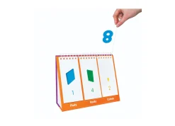Flat River Group Junior Learning Base Ten Flip Card Set - Educational Math Tool* Math Toys|Math, Counting & Time
