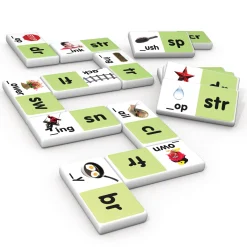 Educators Resource Junior Learning Blends Dominoes - Educational Learning Set for Kids* Dominoes & Tiles Games