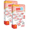 Educators Resource Junior Learning Contraction Match & Learn Dominoes - Twin Pack* Dominoes & Tiles Games