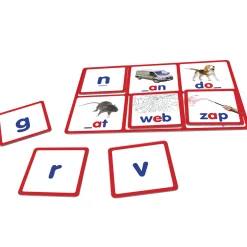 Educators Resource Junior Learning CVC Bingo Game Set - Consonant Vowel Consonant Learning Kit* Preschool Education Toys & Activities