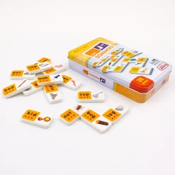 Educators Resource Junior Learning CVC Match & Learn Dominoes - Double Pack Education Set* Dominoes & Tiles Games