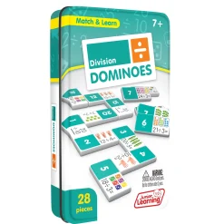 Educators Resource Junior Learning Division Whiz Match & Learn Dominoes - Double Fun Pack* Dominoes & Tiles Games