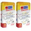 Educators Resource Junior Learning Double Fun Dot Dominoes - Educational Counting Game* Dominoes & Tiles Games
