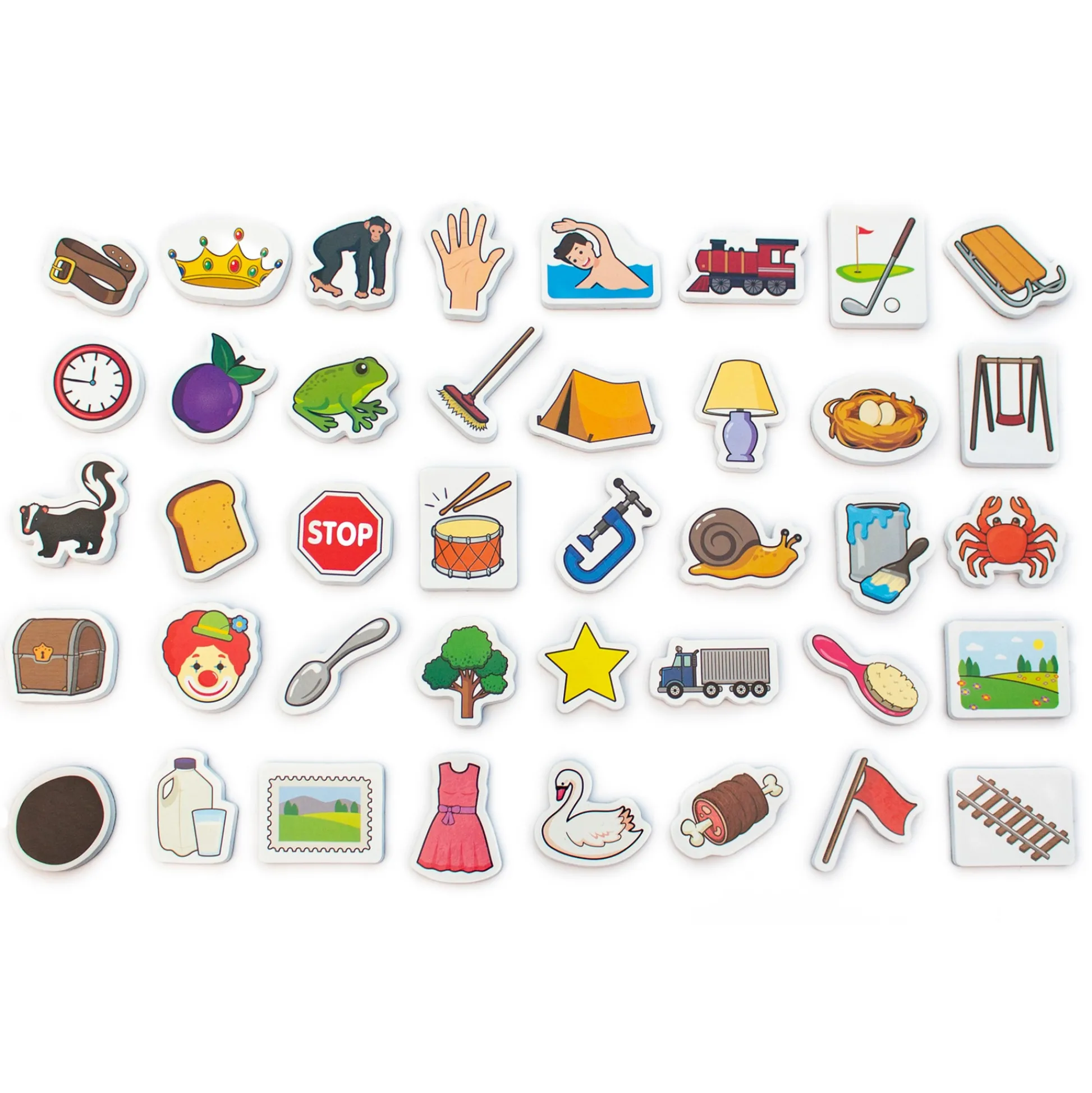 Educators Resource Junior Learning Magnetic Foam Blend Objects - Multicolor Educational Set* Preschool Education Toys & Activities