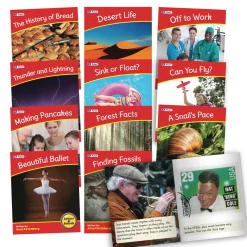 Flat River Group Junior Learning Phase 6 Set 2 - Non-Fiction Educational Learning Set* Reading, Writing & Speech