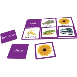 Educators Resource Junior Learning Picture Bingo - Colorful Matching Game - Multicolored, 2 Pack* Social & Emotional Skills|Preschool Education Toys & Activities
