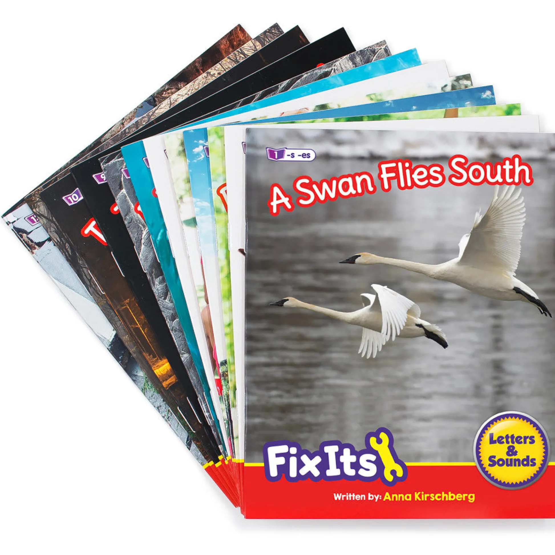Flat River Group Junior Learning 12-Piece Non-Fiction Readers Set - Suffixes & Prefixes, Phase 6* Reading, Writing & Speech