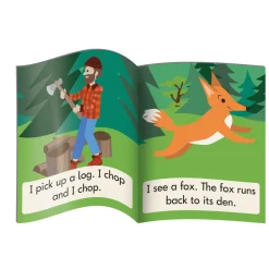 Flat River Group Junior Learning 12-Piece Phonics Readers Fiction Set* Reading, Writing & Speech