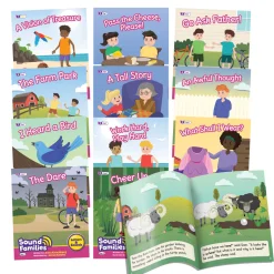 Flat River Group Junior Learning 12-Piece R-Controlled Vowels Decodable Readers Set* Reading, Writing & Speech