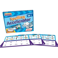 Educators Resource Junior Learning Smart Tray Spelling Accelerator Set 1 - Educational Toy* Preschool Education Toys & Activities