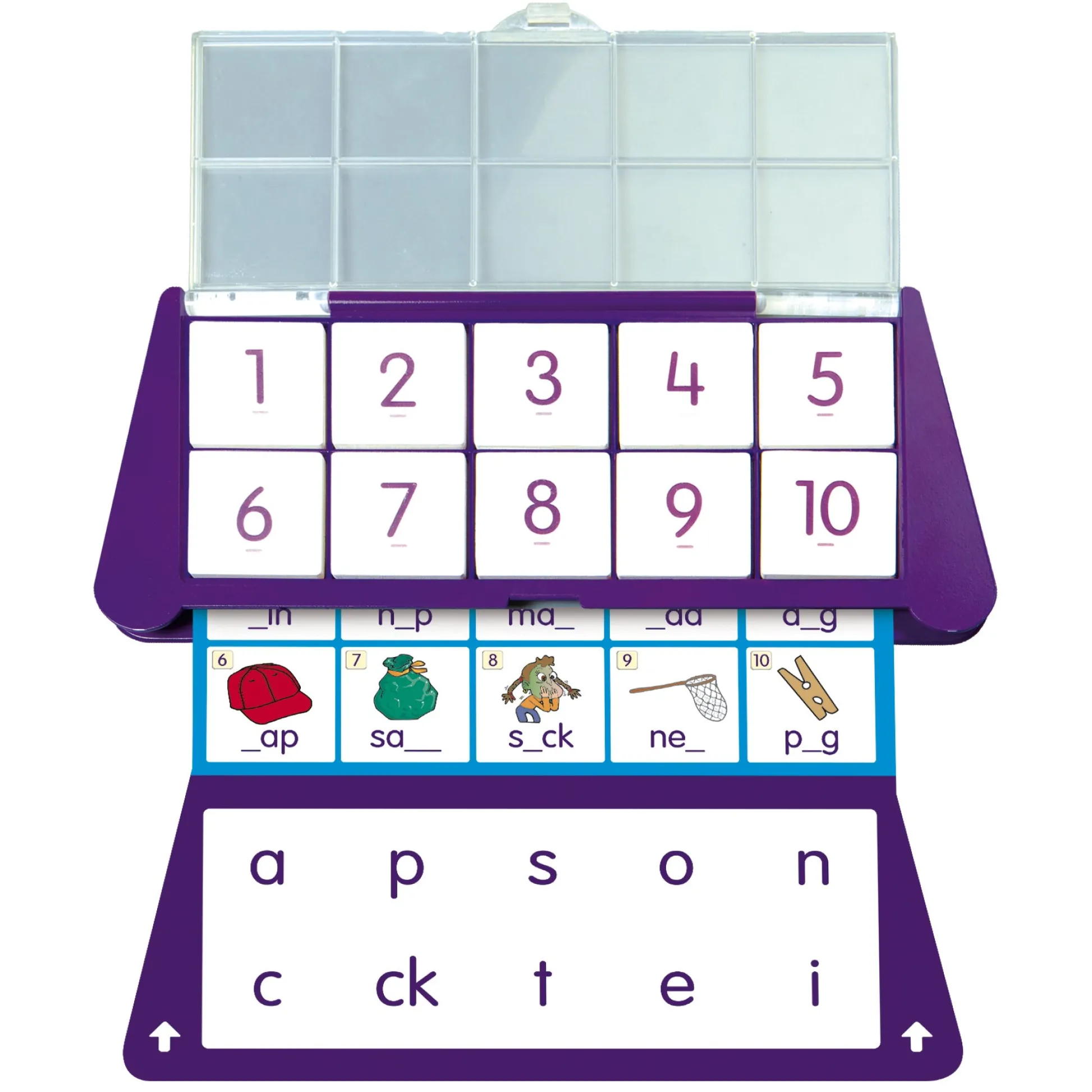 Educators Resource Junior Learning Smart Tray Spelling Accelerator Set 1 - Educational Toy* Preschool Education Toys & Activities