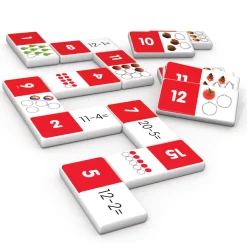 Educators Resource Junior Learning Subtraction Dominoes - Dual Set - Educational Math Game* Dominoes & Tiles Games