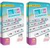 Educators Resource Junior Learning Word Family Dominoes - Educational Set for Kids - 2 Packs* Dominoes & Tiles Games