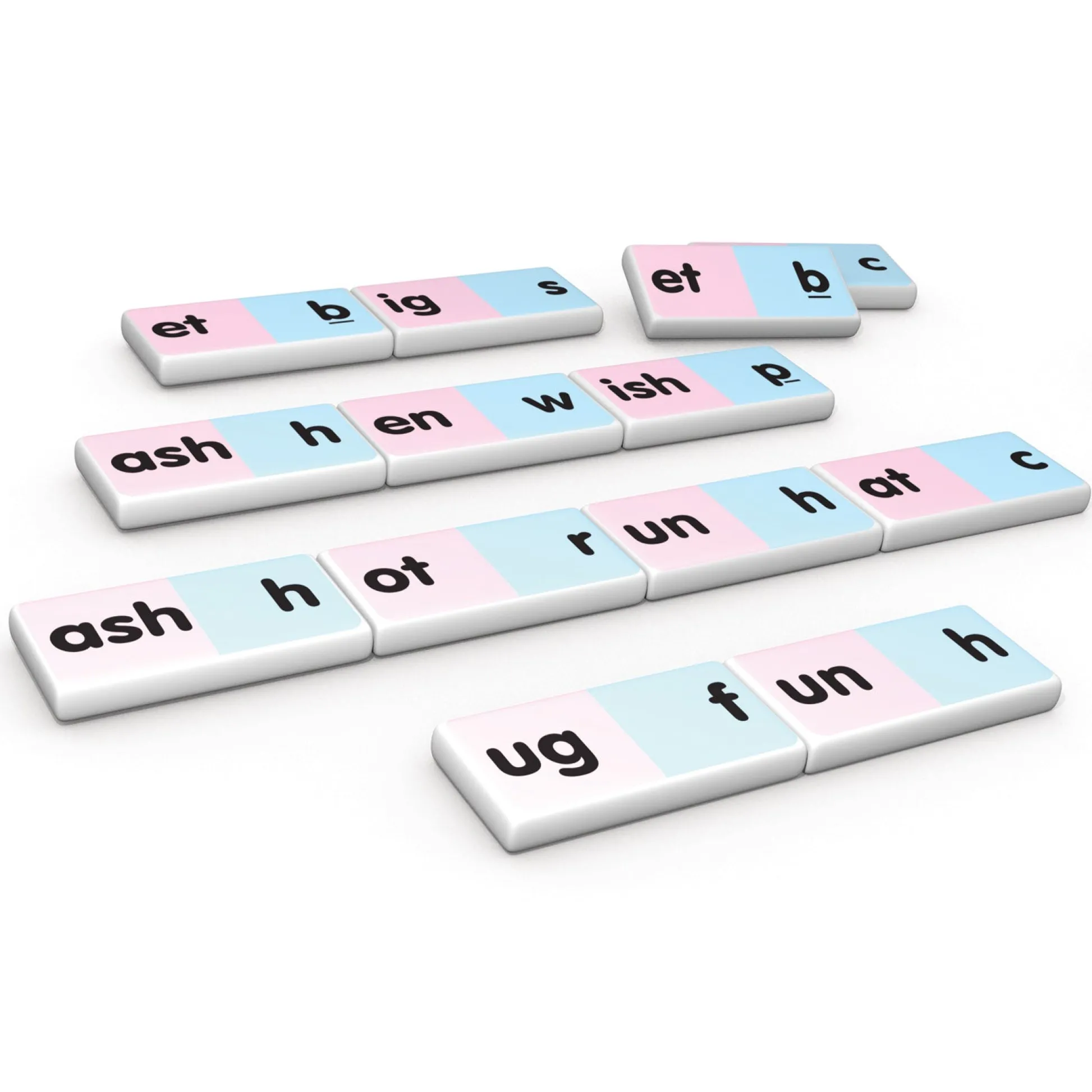 Educators Resource Junior Learning Word Family Dominoes - Educational Set for Kids - 2 Packs* Dominoes & Tiles Games