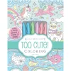 Readerlink Distribution Services Kaleidoscope Adorable Animals Coloring Kit with Pastel Markers* Reading, Writing & Speech