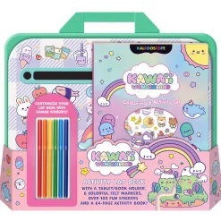 Flat River Group Kaleidoscope Kawaii Wonderland Creative Coloring & Activity Set* Coloring Books & Activity Books|Drawing, Color & Painting