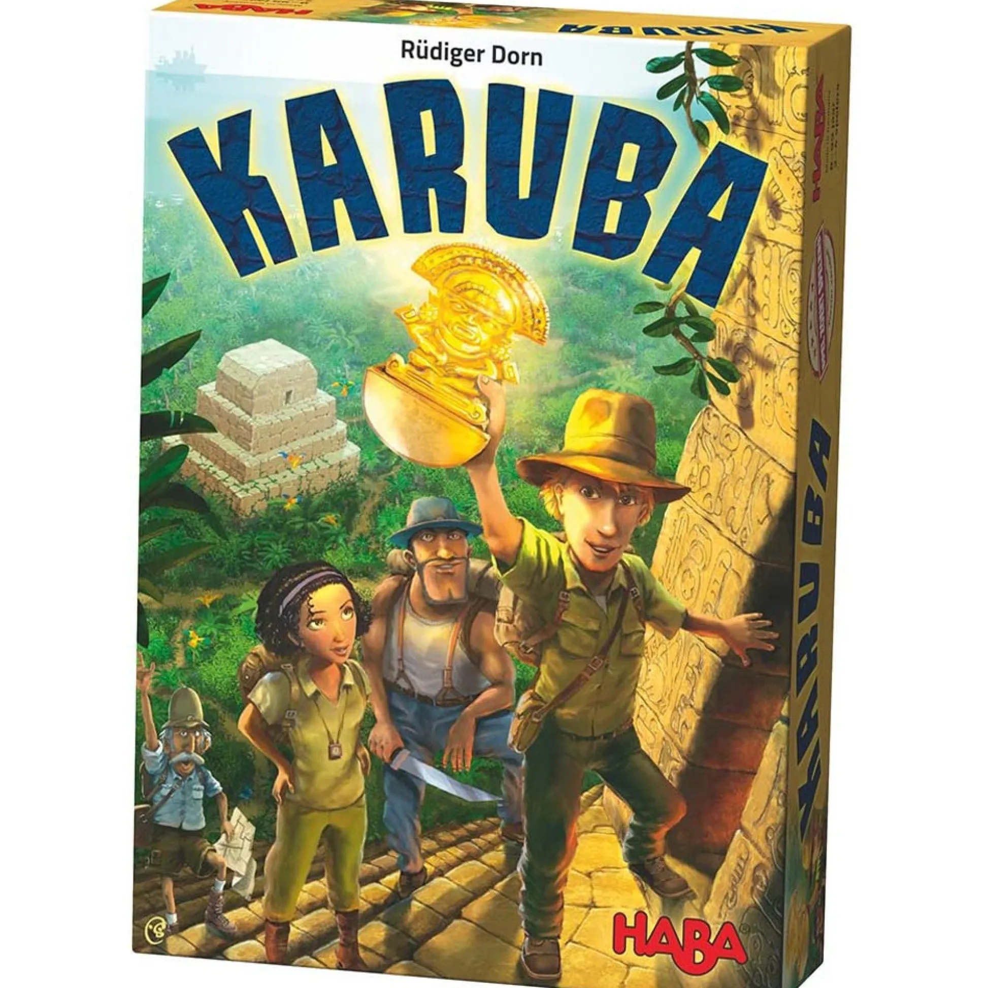 HABA USA Karuba Strategic Tile Laying Adventure Board Game* Board Games|Role-Playing Games