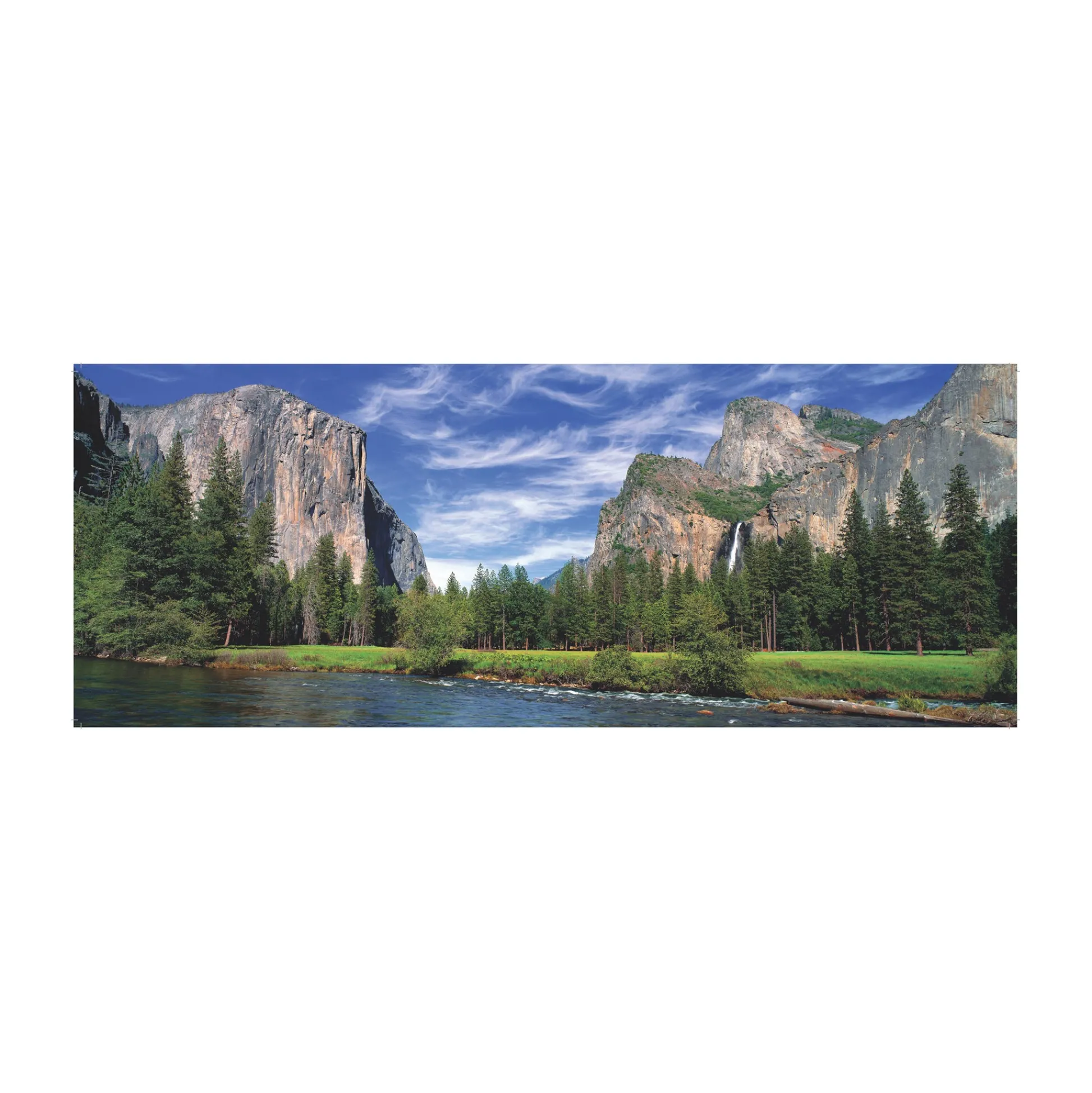 AreYouGame Ken Duncan Panoramics Yosemite Bridal Veil Falls Puzzle - 504 pc* Puzzles