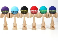 Calendar Holdings, LLC Kendama RubberizedWood - Master Your Moves with Ease* Wood & Jumbo Blocks