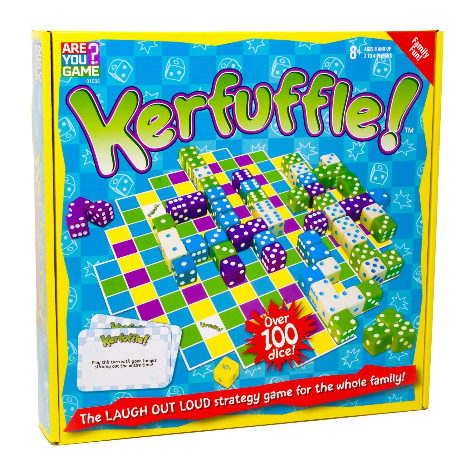 AreYouGame Kerfuffle! Family Dice Strategy Game by University Games* Dice, Roll & Write Games|Social & Emotional Skills