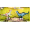 Flat River Group Kid Galaxy Dinosaur Attack Figures: Pachycephalosaurs & Carnosaurs* Action Figures