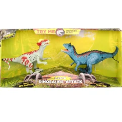 Flat River Group Kid Galaxy Dinosaur Attack Figures: Pachycephalosaurs & Carnosaurs* Action Figures