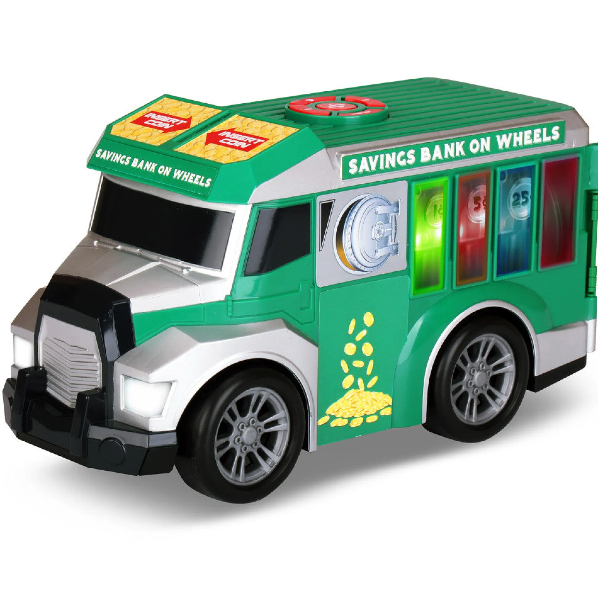 Flat River Group Kid Galaxy Road Rocker Sort N' Save Bank Truck Interactive Toy for Kids Ages 3+* Preschool Vehicles|Preschool Education Toys & Activities