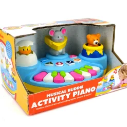 Flat River Group Kiddieland Activity Piano Musical Buddies Interactive Toy* Preschool Education Toys & Activities