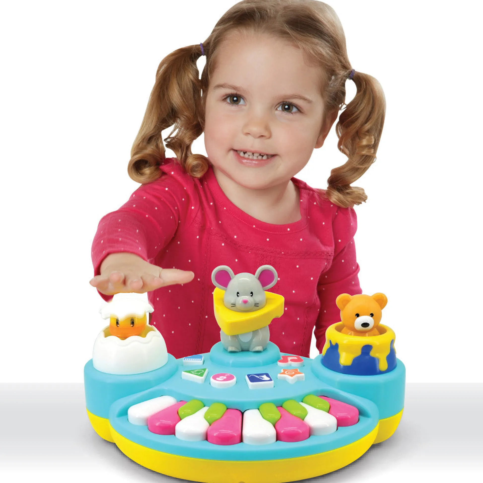 Flat River Group Kiddieland Activity Piano Musical Buddies Interactive Toy* Preschool Education Toys & Activities