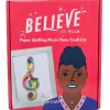 Flat River Group Kids Crafts Believe Like Ella Paper Quilling Music Note Craft Kit with 5x7 Frame* Crafts & Activities